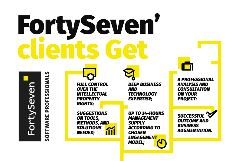 FortySeven IT outstaffing - what clients get